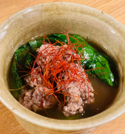 Vol.08 肉団子と青梗菜(チンゲンサイ)のスープ