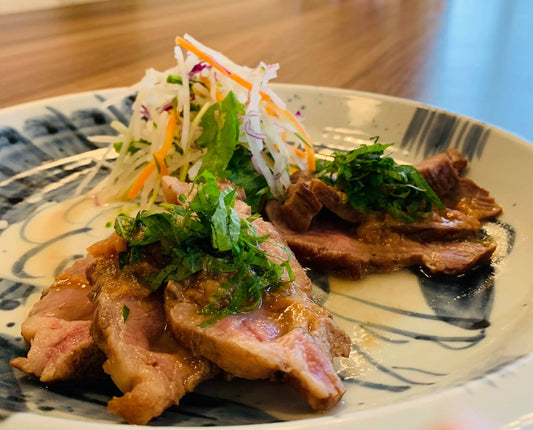 Vol.03 煮豚の梅肉ソースがけ